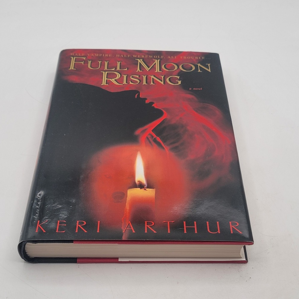 Keri Arthur Full Moon Rising Hardcover First Edition First Printing Excellent